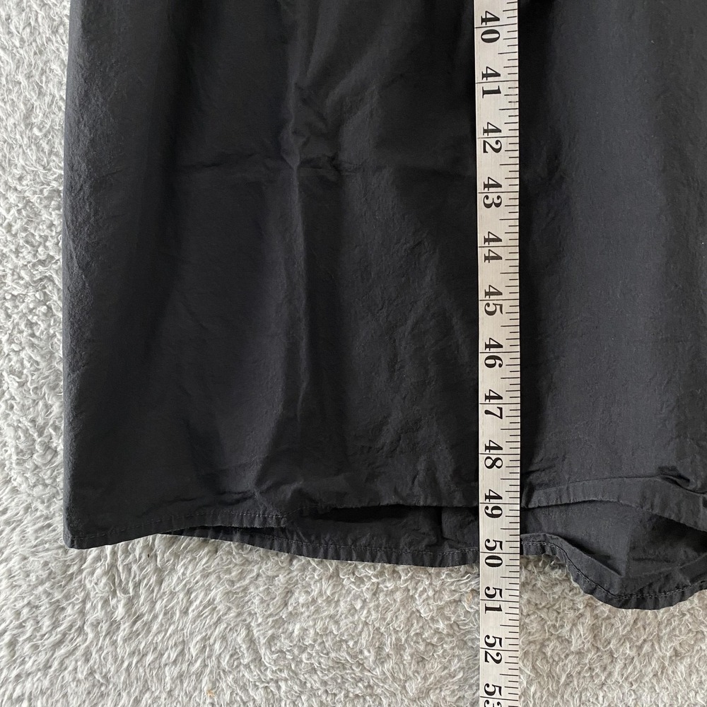 Everlane Tank Maxi Dress Womens M Black 100% Cotton Scoop Neck Minimalist - Picture 5 of 12